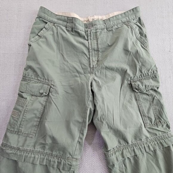 Camel Active Mens Zip-Off Trousers W38 L32 Detachable Convertible Khakis Pants - Picture 10 of 12